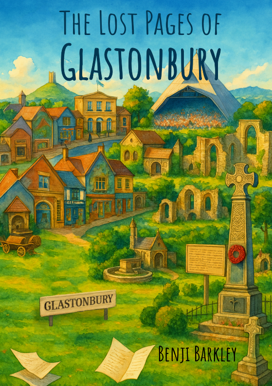 The Lost Pages of Glastonbury book cover